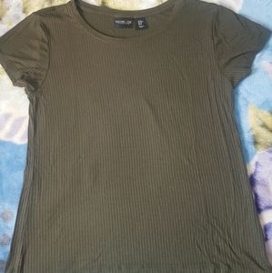 Dark green shirt